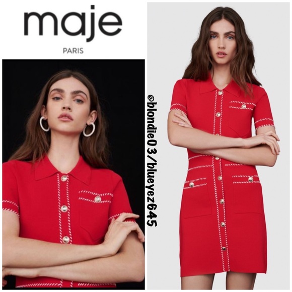 Maje | Dresses | Maje Ross Dress Fr4us 